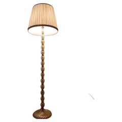 Vintage 1950 Murano Glass Floor Lamp by Ercole Barovier for Seguso