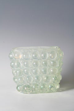 Ercole Barovier Lenti Vase, Murano Glass, Hand-Crafted, Italy, 1940