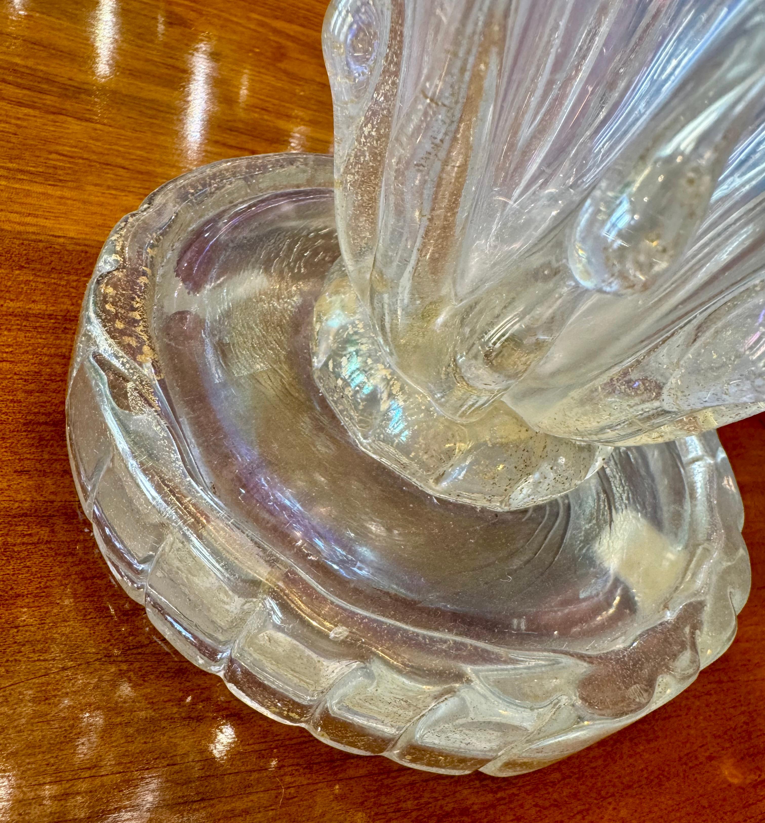 Ercole Barovier Medusa Glasvase für Ferro Barovier Tosso, 1938 im Angebot 4