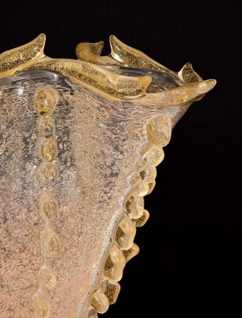 Ercole Barovier Monumental Murano Medusa vase for Ferro Toso Barovier In Good Condition For Sale In Keego Harbor, MI