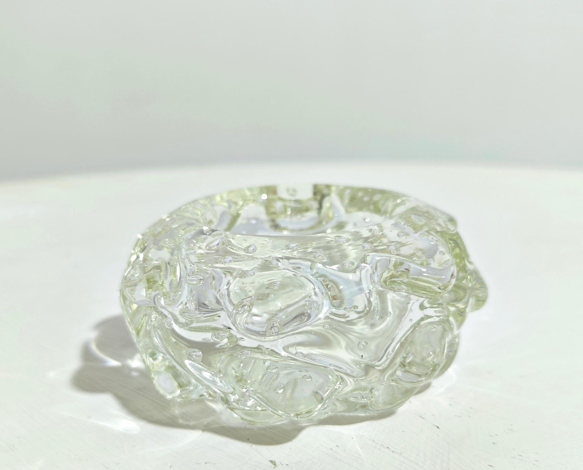Ercole Barovier Posacenere in vetro di Murano Italia anni '50 metà secolo Barovier&Toso in vendita 4