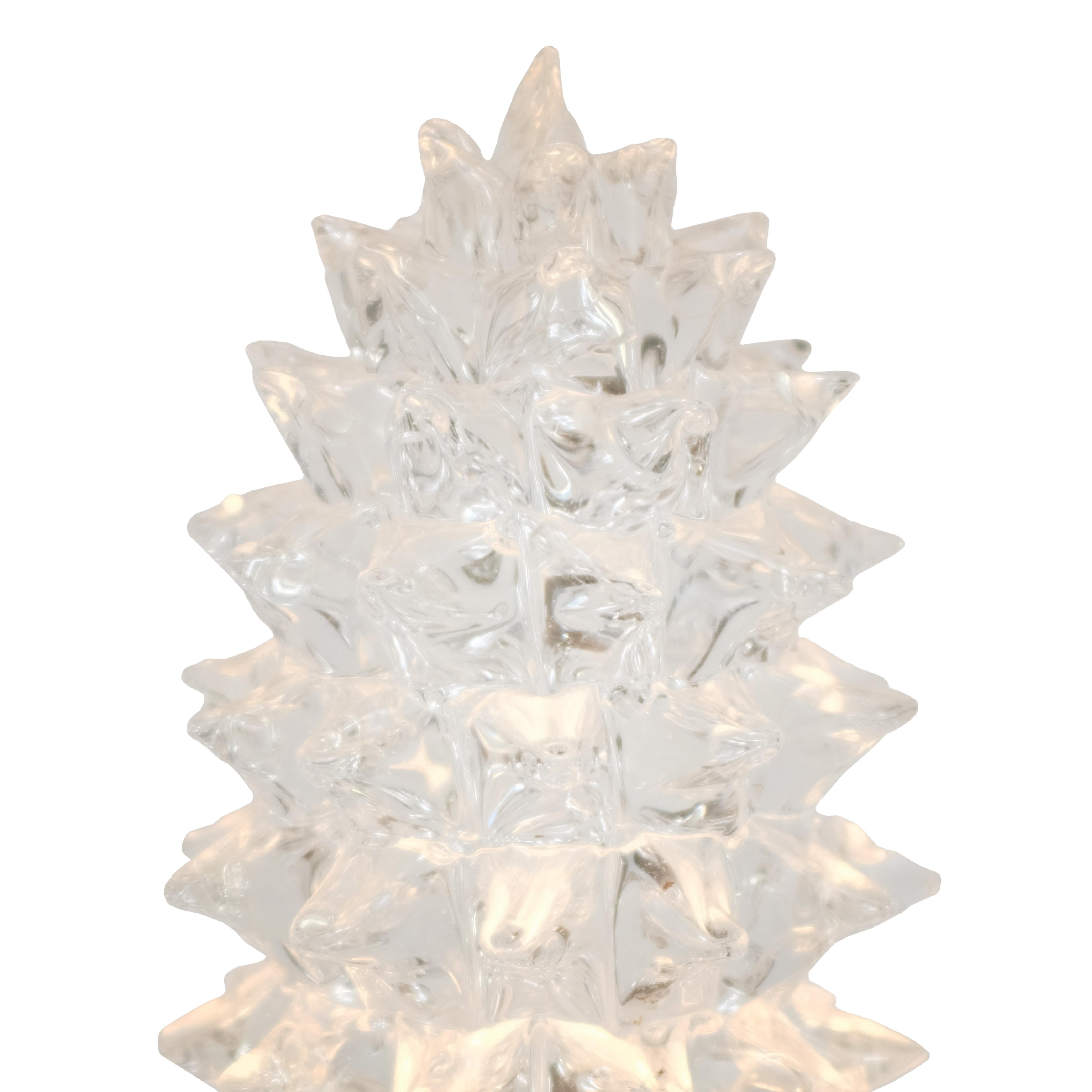 Ercole Barovier, Murano pair of Table Lamps circa 1940 In Excellent Condition For Sale In LA, CA