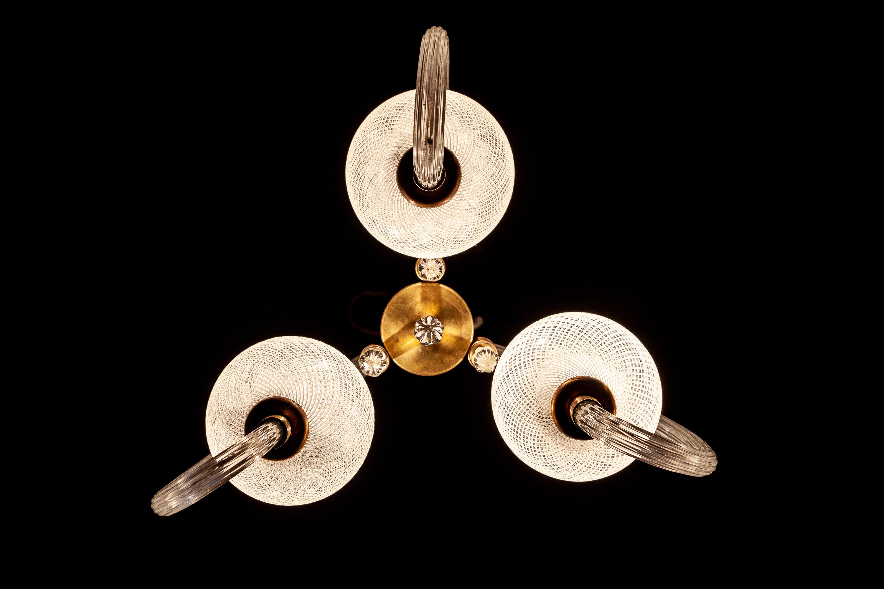 Ercole Barovier Kostbarer Murano-Kronleuchter 