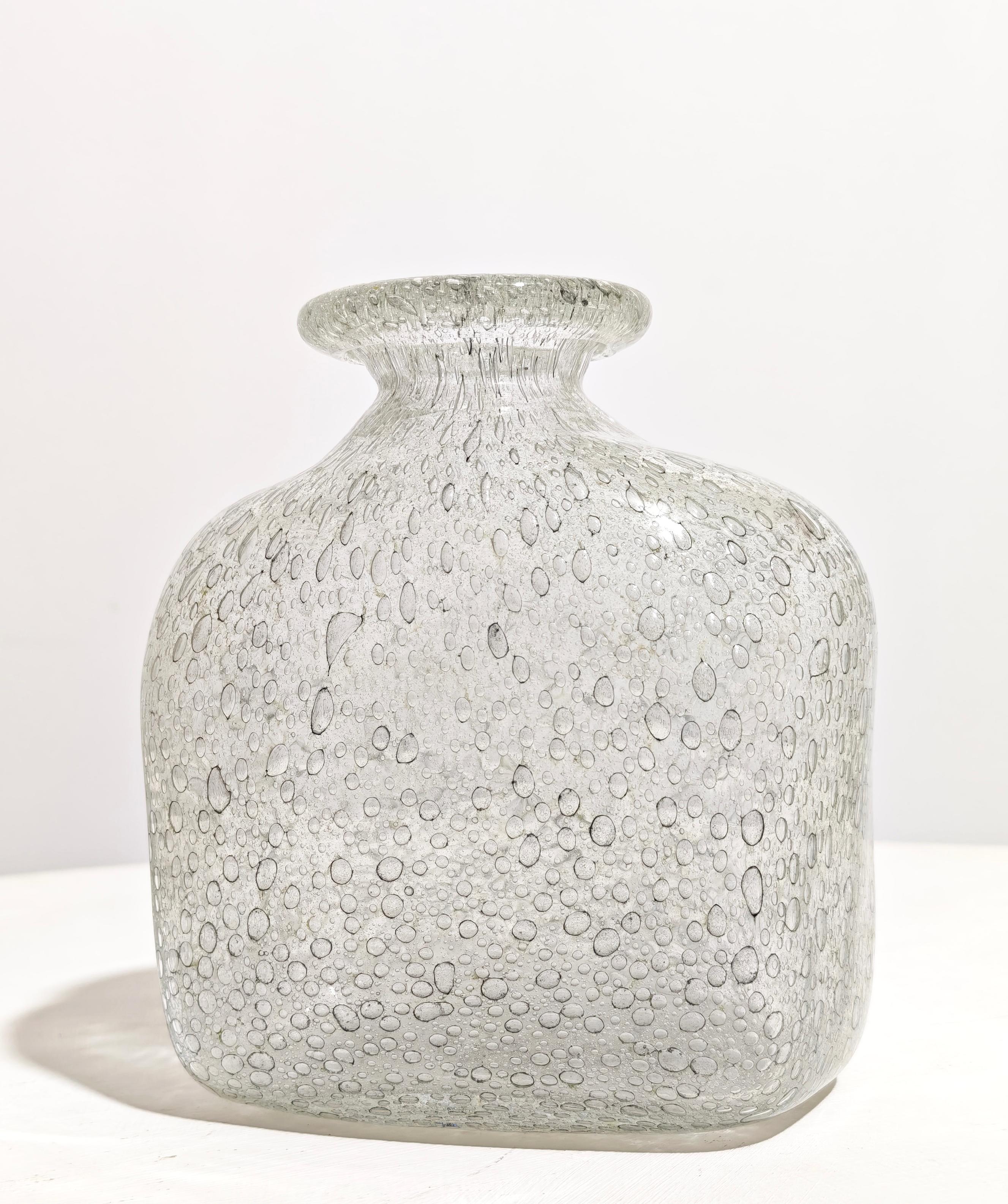 Ercole Barovier Production  Vase Murano série Ephesus Italie 1964s Mid-Century en vente 4