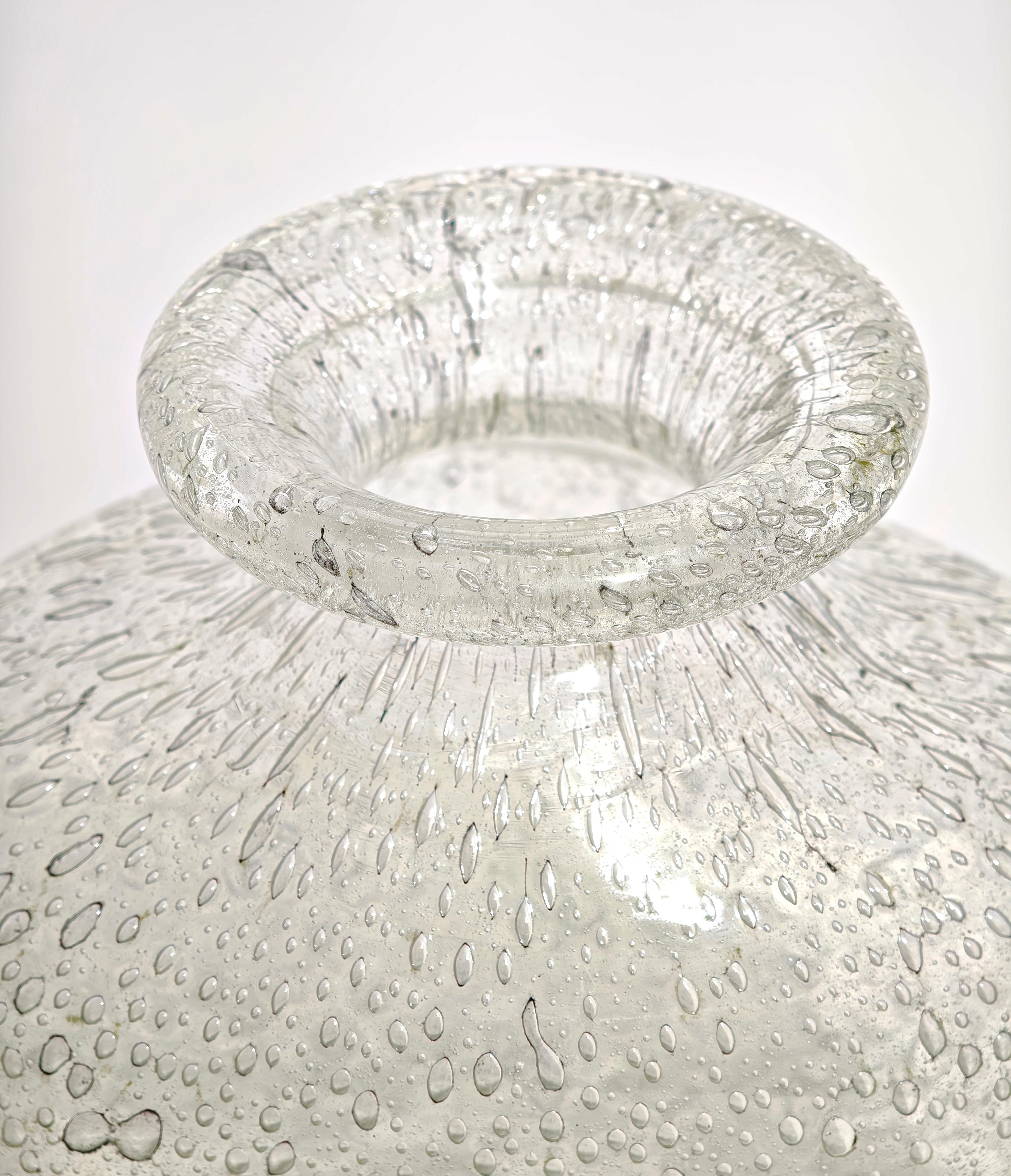 ERCOL BAROVIER . Production Barovier&Toso, Murano, Italie vers 1964. 
Vase de la série 