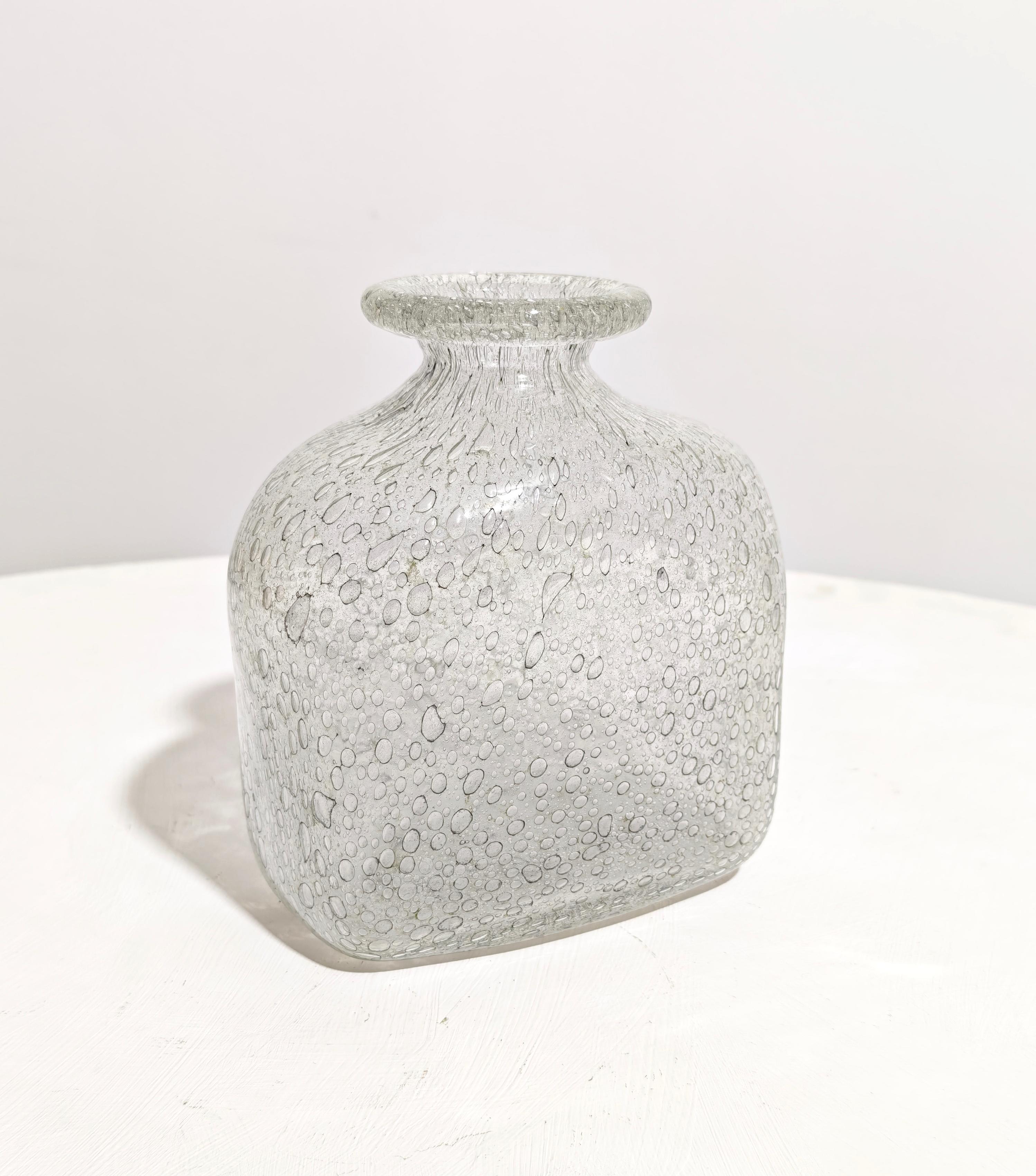 Ercole Barovier Production  Vase Murano série Ephesus Italie 1964s Mid-Century en vente 1