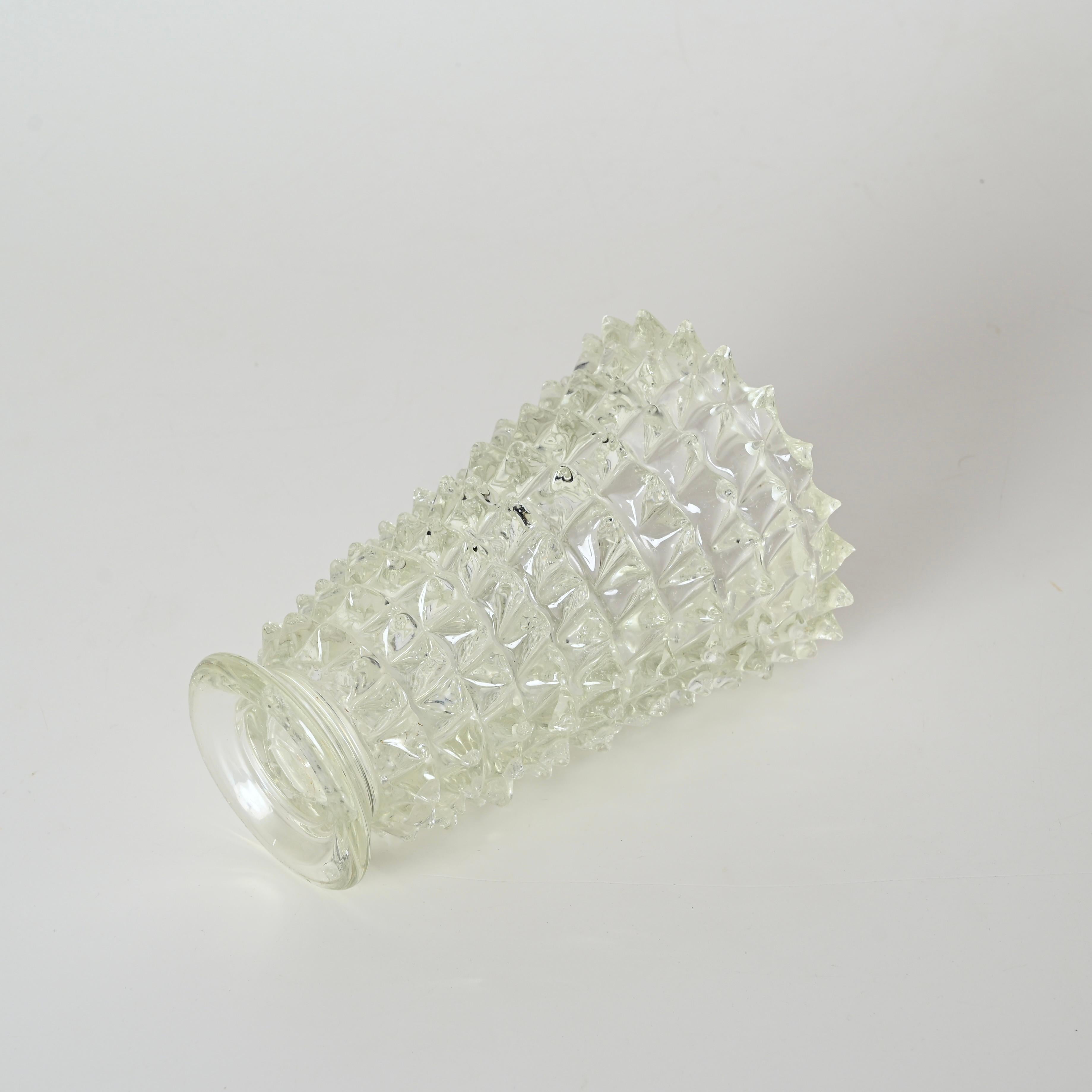 Ercole Barovier Rostrato vase italien en verre de Murano pour Barovier & Toso, années 1940 en vente 3