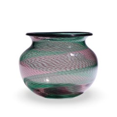 Ercole Barovier Toso Mid Century Murano Italian Art Glass Vase