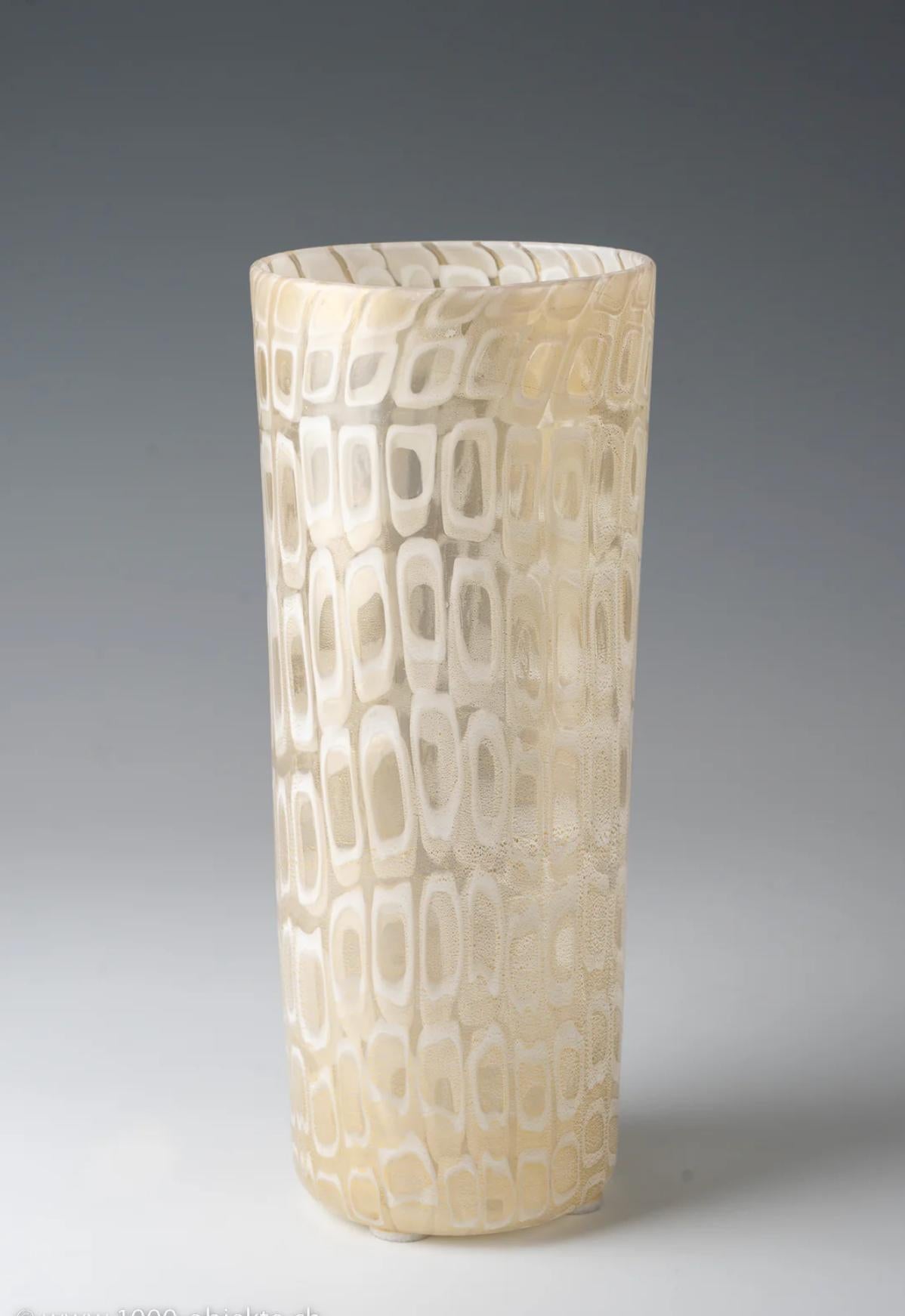 Ercole Barovier, Vase aus der Serie „Dorico“, 1960 (Italienisch) im Angebot