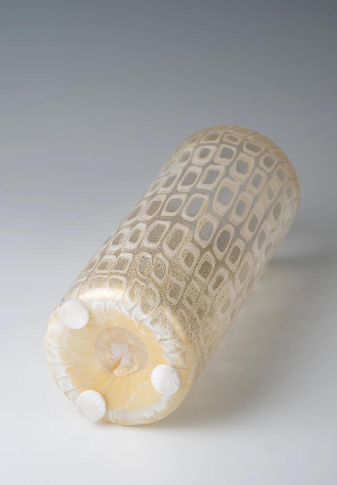 Ercole Barovier, Vase aus der Serie „Dorico“, 1960 (Handgefertigt) im Angebot