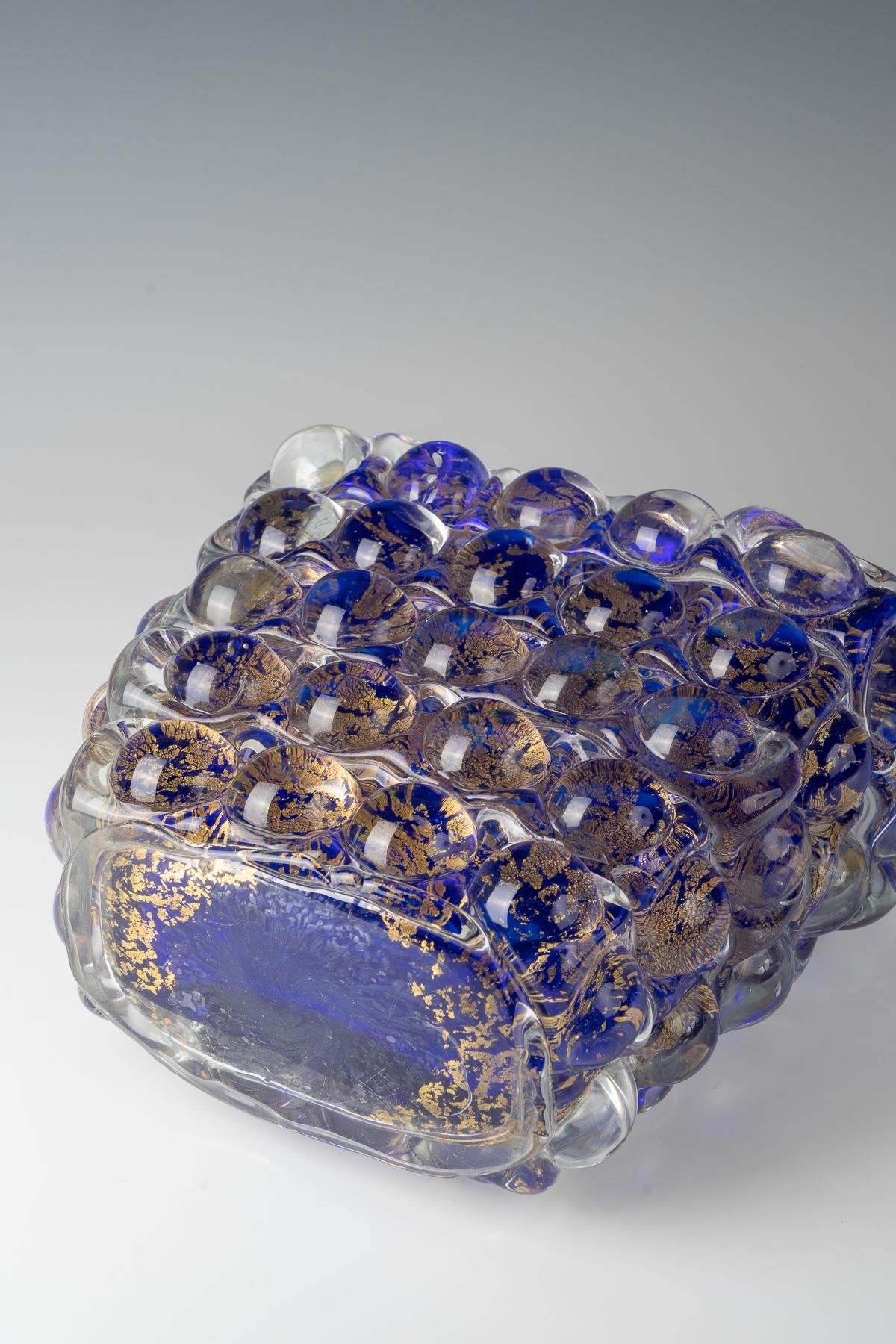 Europeo Ercole Barovier, vaso modello 'Lenti', 1940 ca. in vendita
