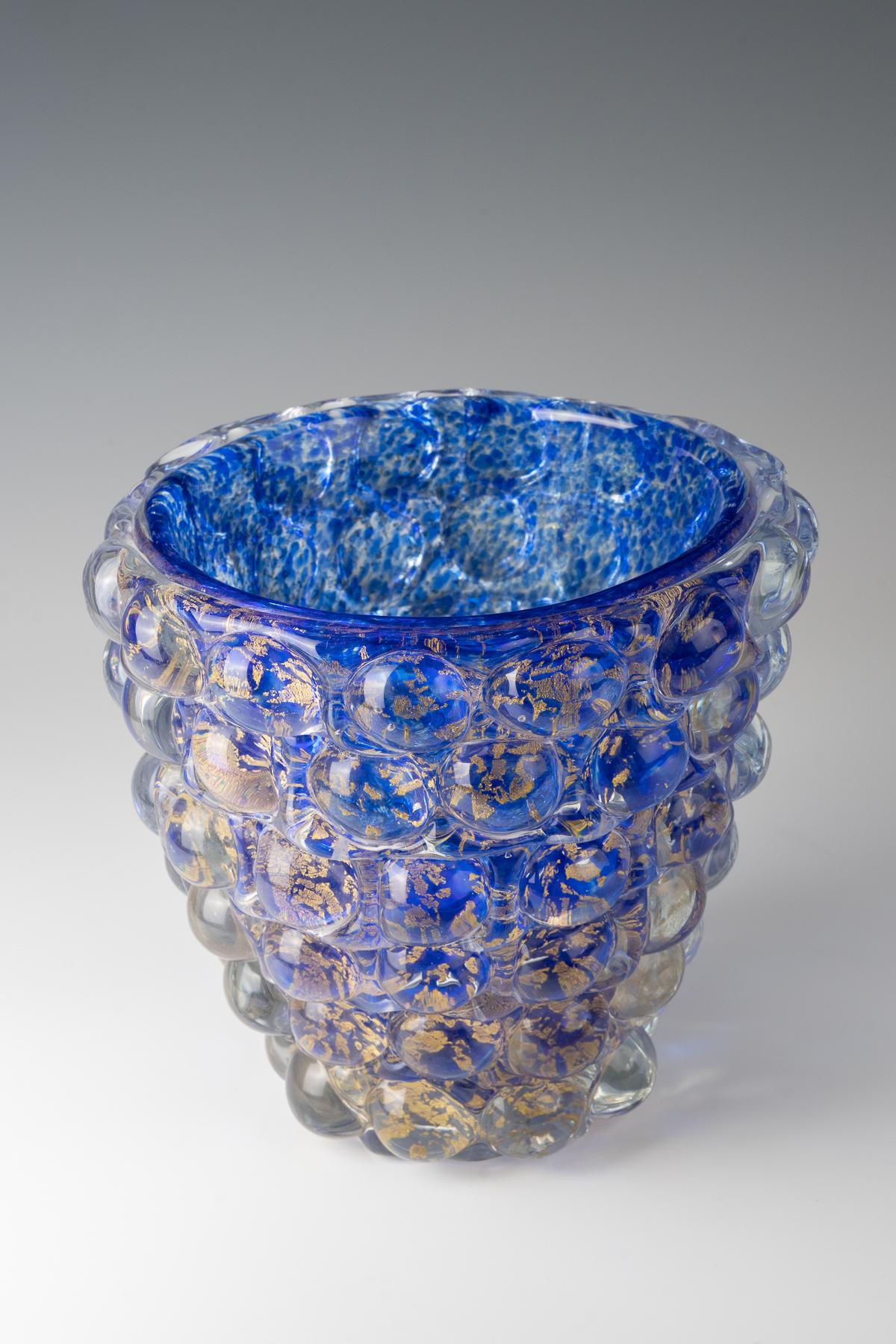 Europeo Ercole Barovier, vaso modello 'Lenti', 1940 ca. in vendita