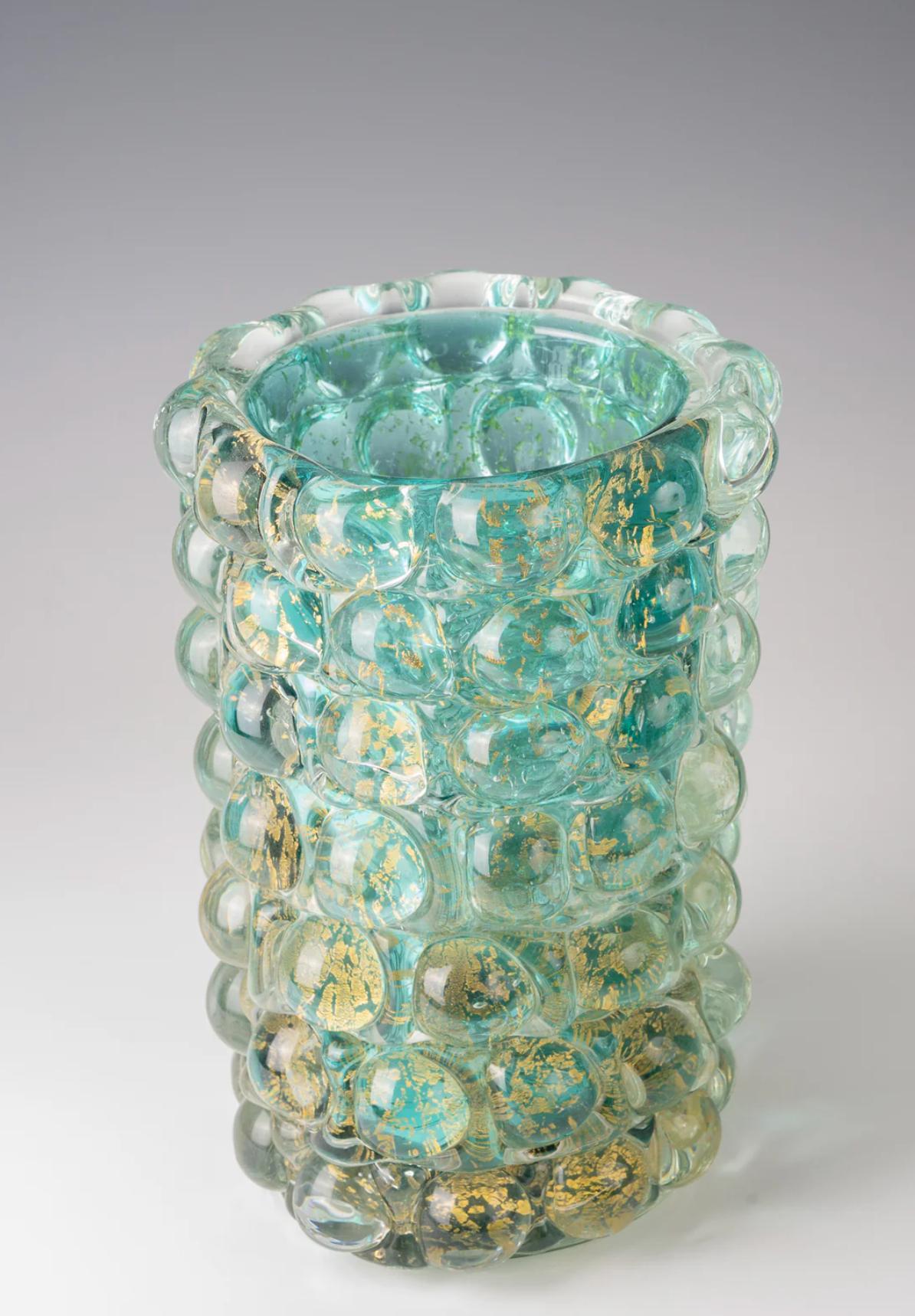 Italiano Ercole Barovier, vaso modello 'Lenti', 1940 ca. in vendita