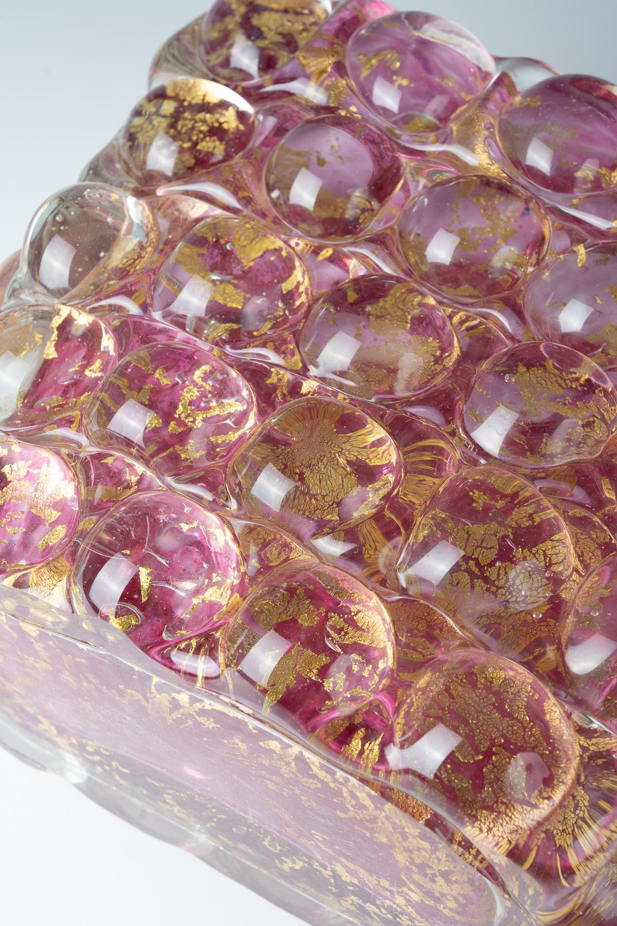 Ercole Barovier, vaso modello 'Lenti', 1940 ca. In condizioni buone in vendita a Zurich, CH