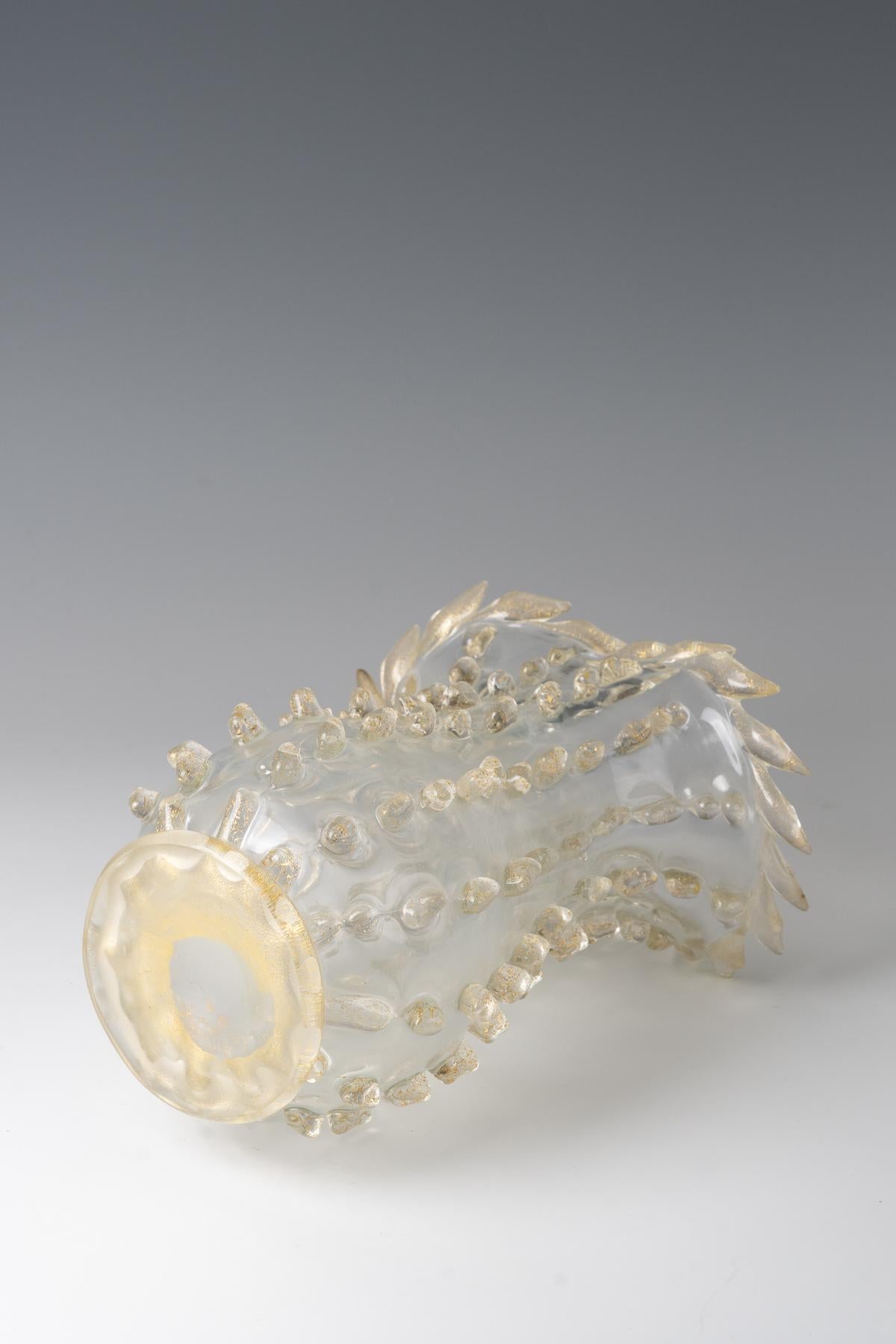 Ercole Barovier, Vase aus der Serie „Medusa“ von 1938 im Angebot 1