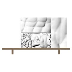 "Ercole e Afrodite Composition 6" Black / White Modular Box System by Driadelab