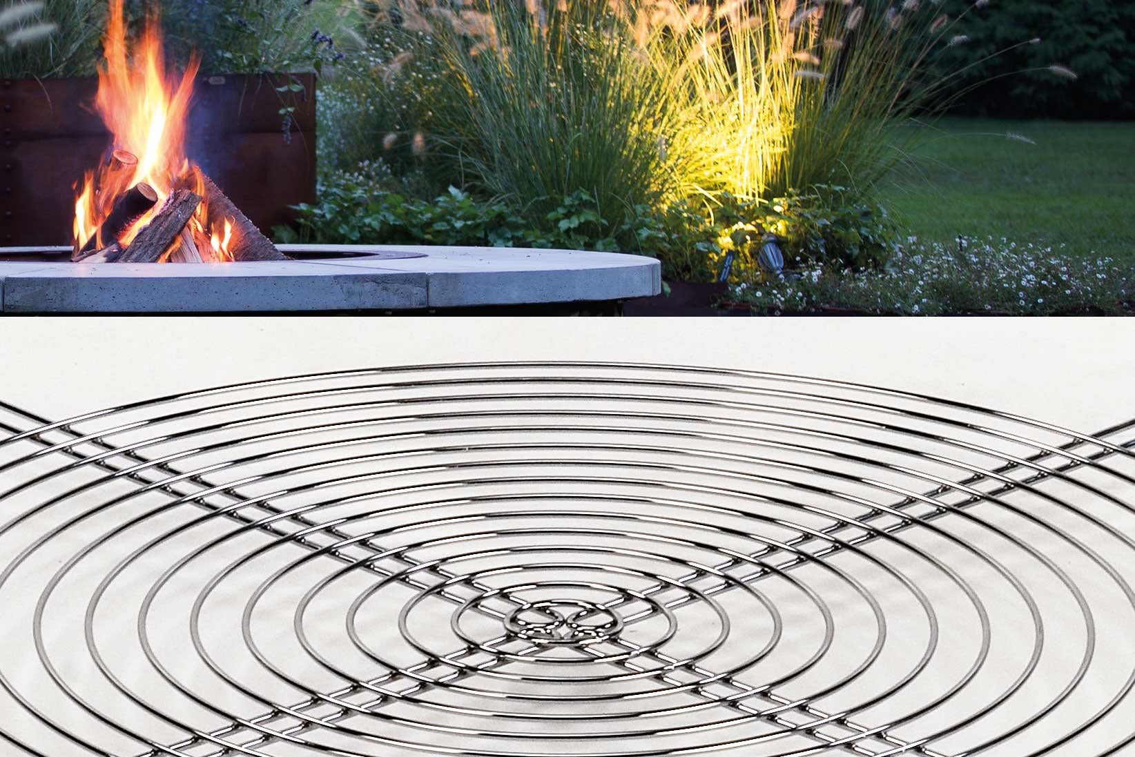 Modern Ercole Large Fire Pit by AK47 Design For Sale