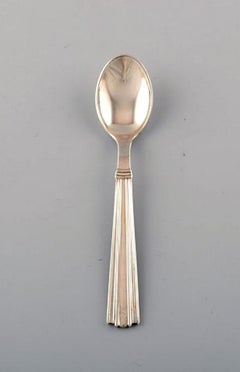 Ercuis Art Deco Dinner Service in Plated Silver, France, circa 1940