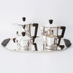 Ercuis Französisch Art Deco Tee-Set Frankreich c1936