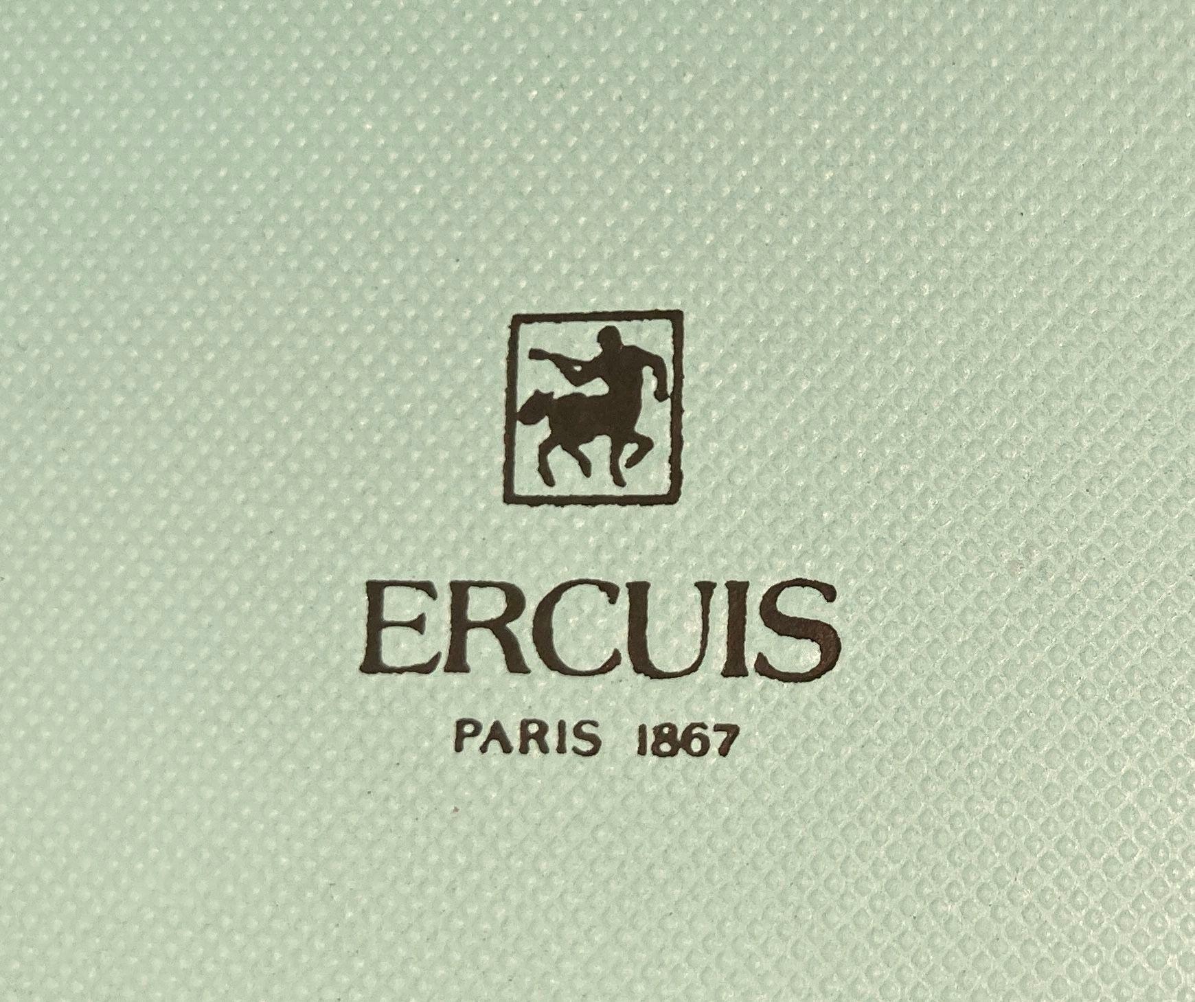 Ercuis Paris Silver Wine Bottle Holder Server en venta 2