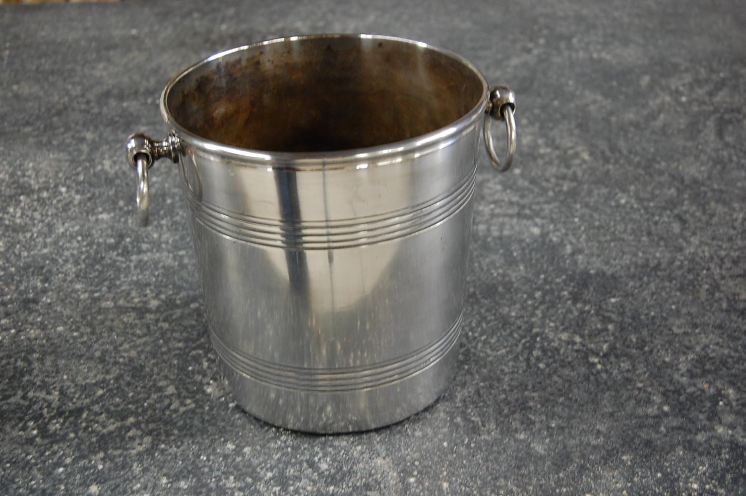 20th Century Ercuis Silver Plate Wine Cooler