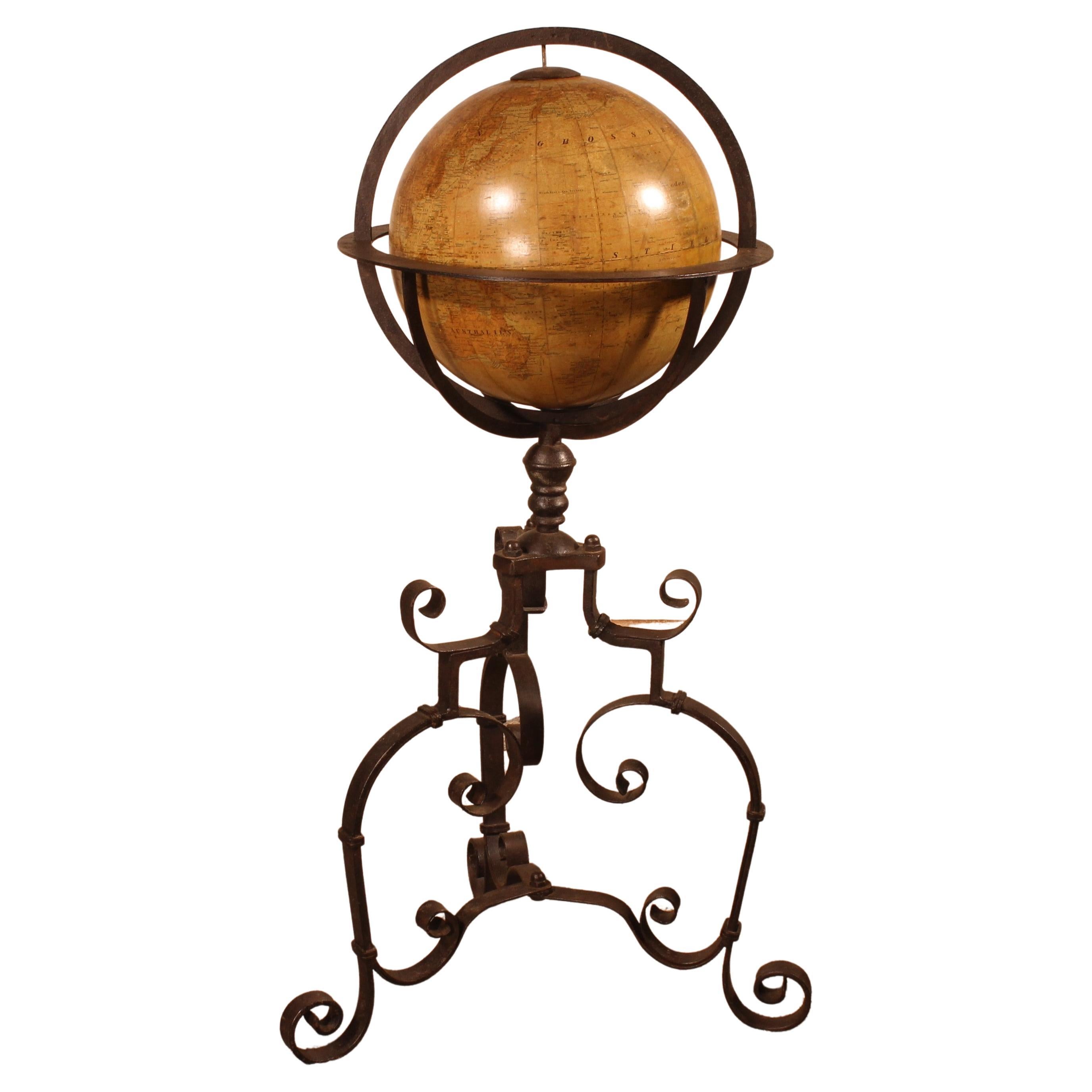 Columbus-Duo Standing Globe, So Called "Adenauer Globe", Berlin ...