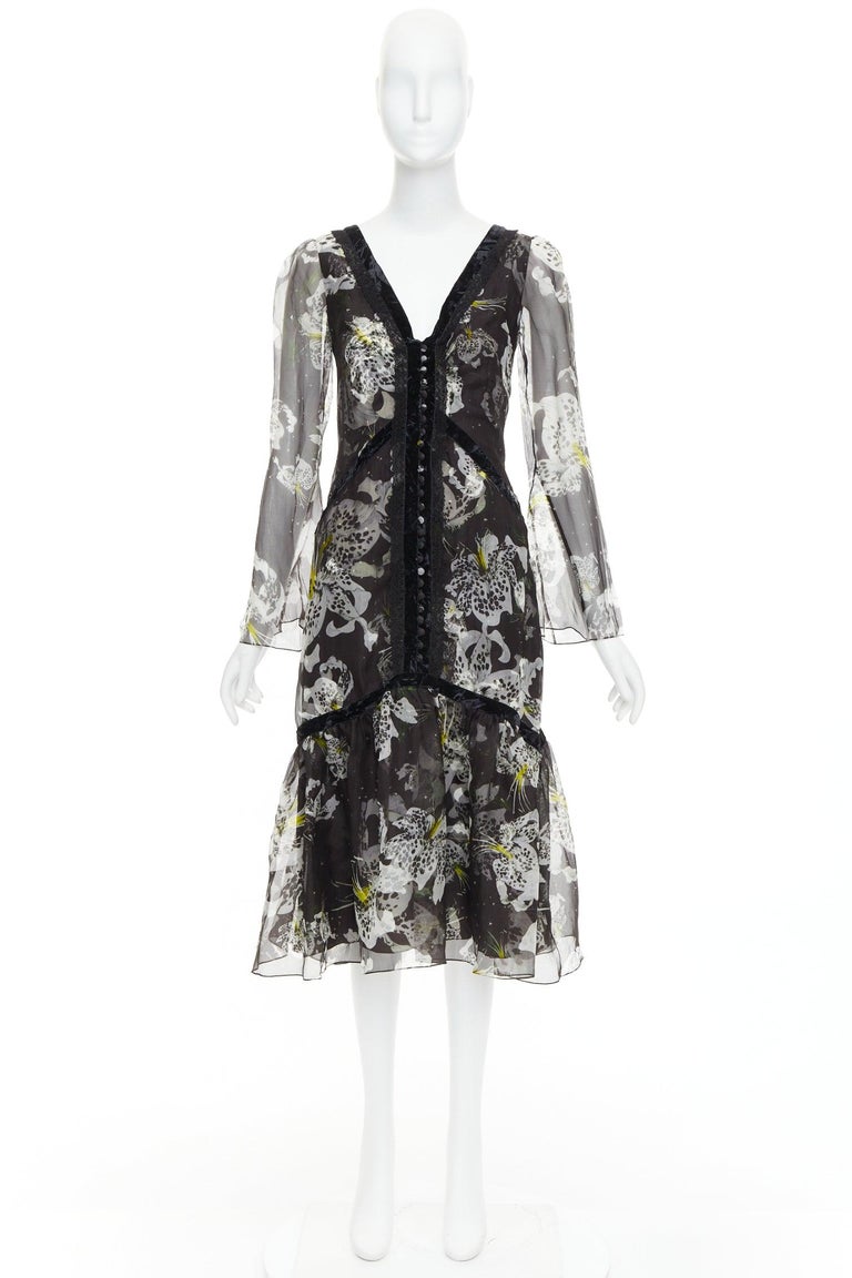 dark grey tall dresser Fables Tiered Smocked Maxi Dress – VICI main image 0
