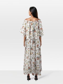 Erdem Algarve Floral Maxi Dress Size 5XL