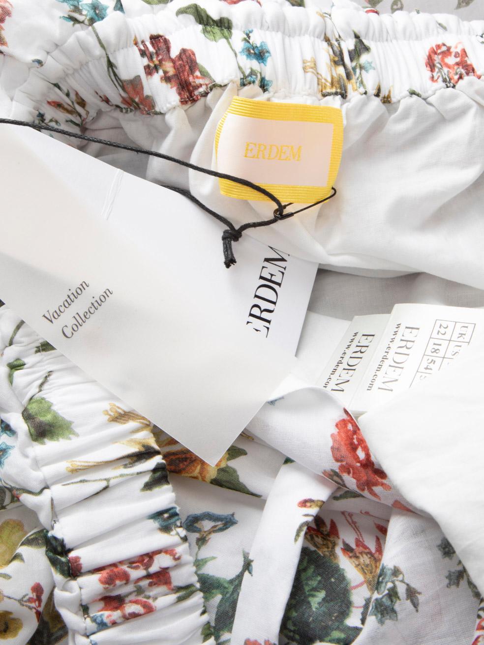 Erdem - Robe longue à fleurs - Taille 5XL Pour femmes en vente