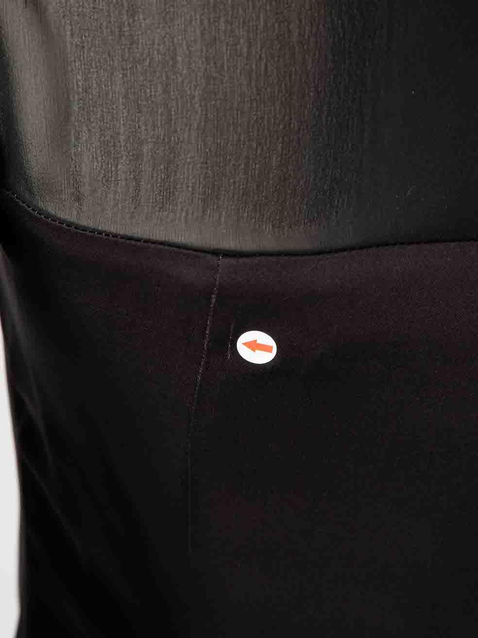 Erdem Schwarzes knielanges Kleid mit Blumendruck in Knielänge Größe S Damen im Angebot