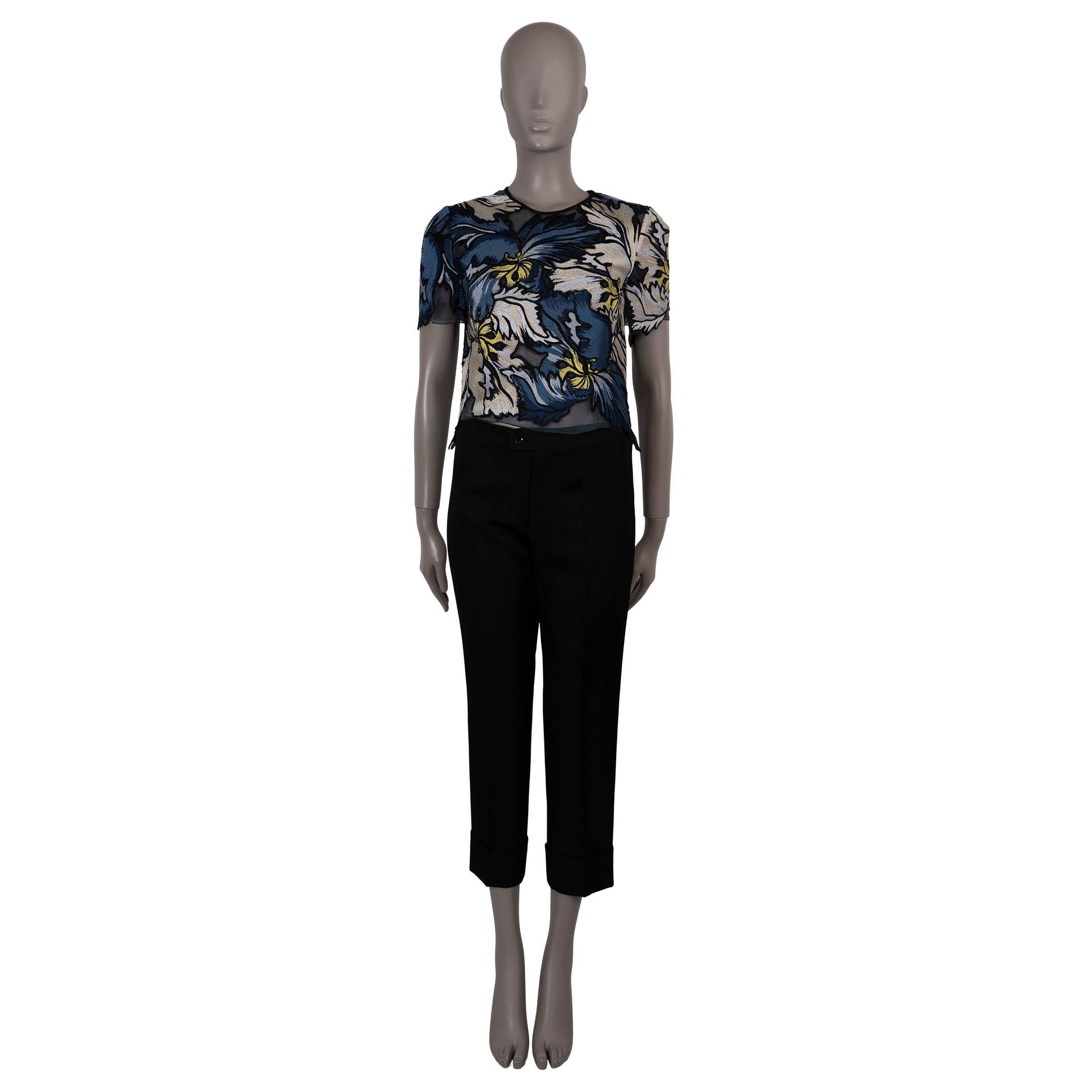 Camicetta Erdem blu 2015 EMIKO FLOREALE INCROCIATA Camicia  M In condizioni ottime in vendita a Zürich, CH
