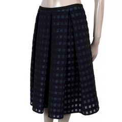 Erdem bleu 2015 INA FIL COUPE FLARED Jupe UK 12 M