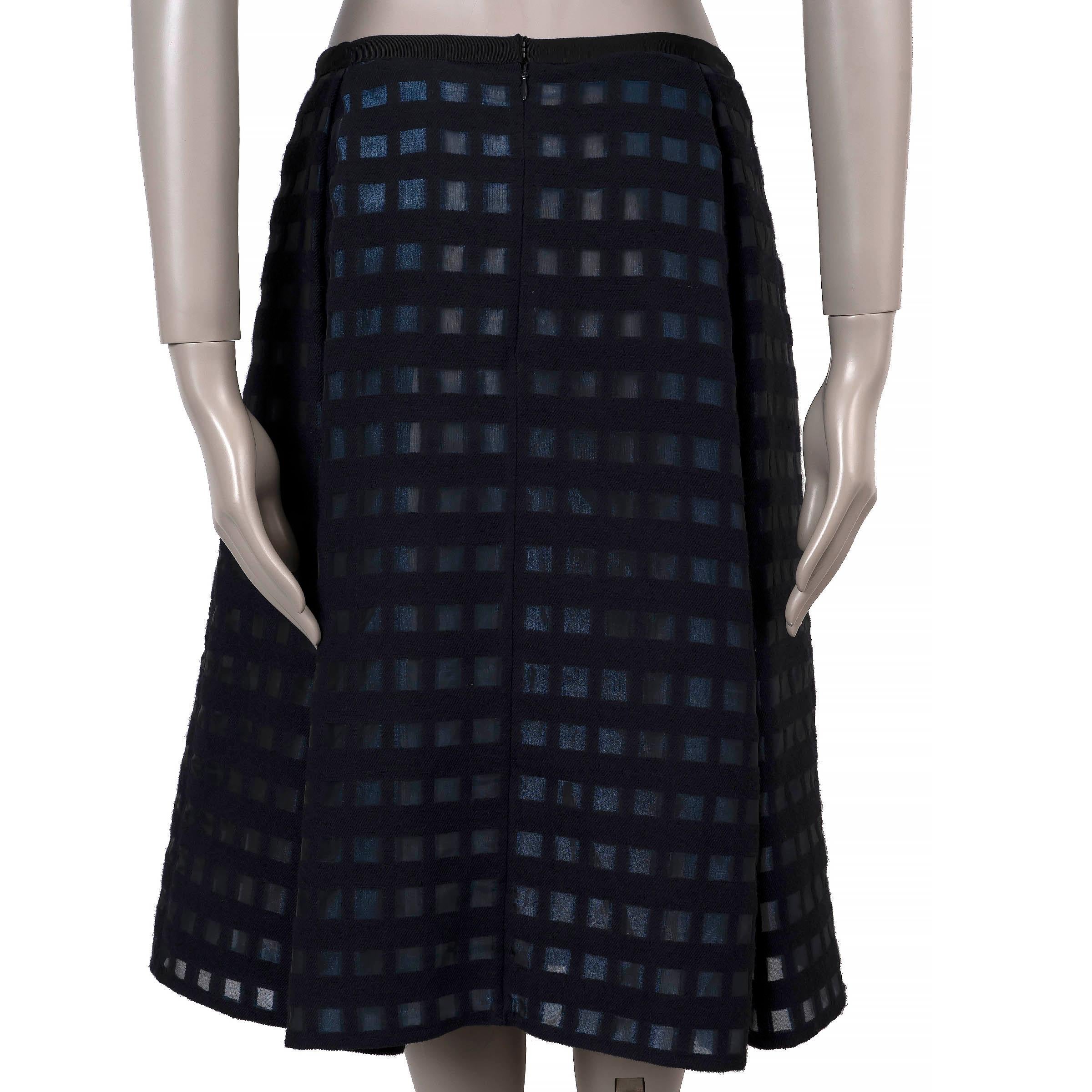 ERDEM blau 2015 INA FIL COUPE FLARED Rock UK 12 M (Schwarz) im Angebot