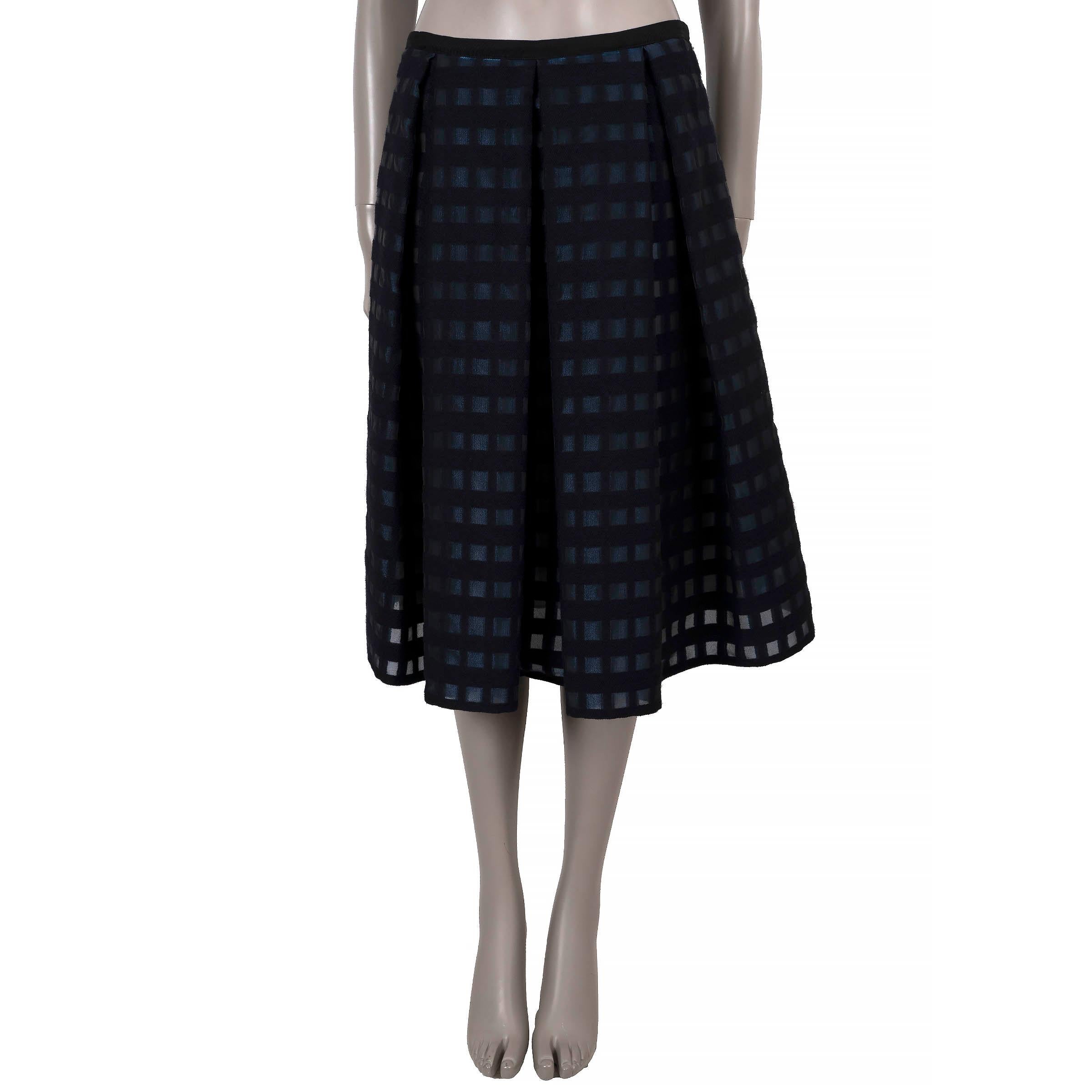 ERDEM blau 2015 INA FIL COUPE FLARED Rock UK 12 M im Zustand „Hervorragend“ im Angebot in Zürich, CH