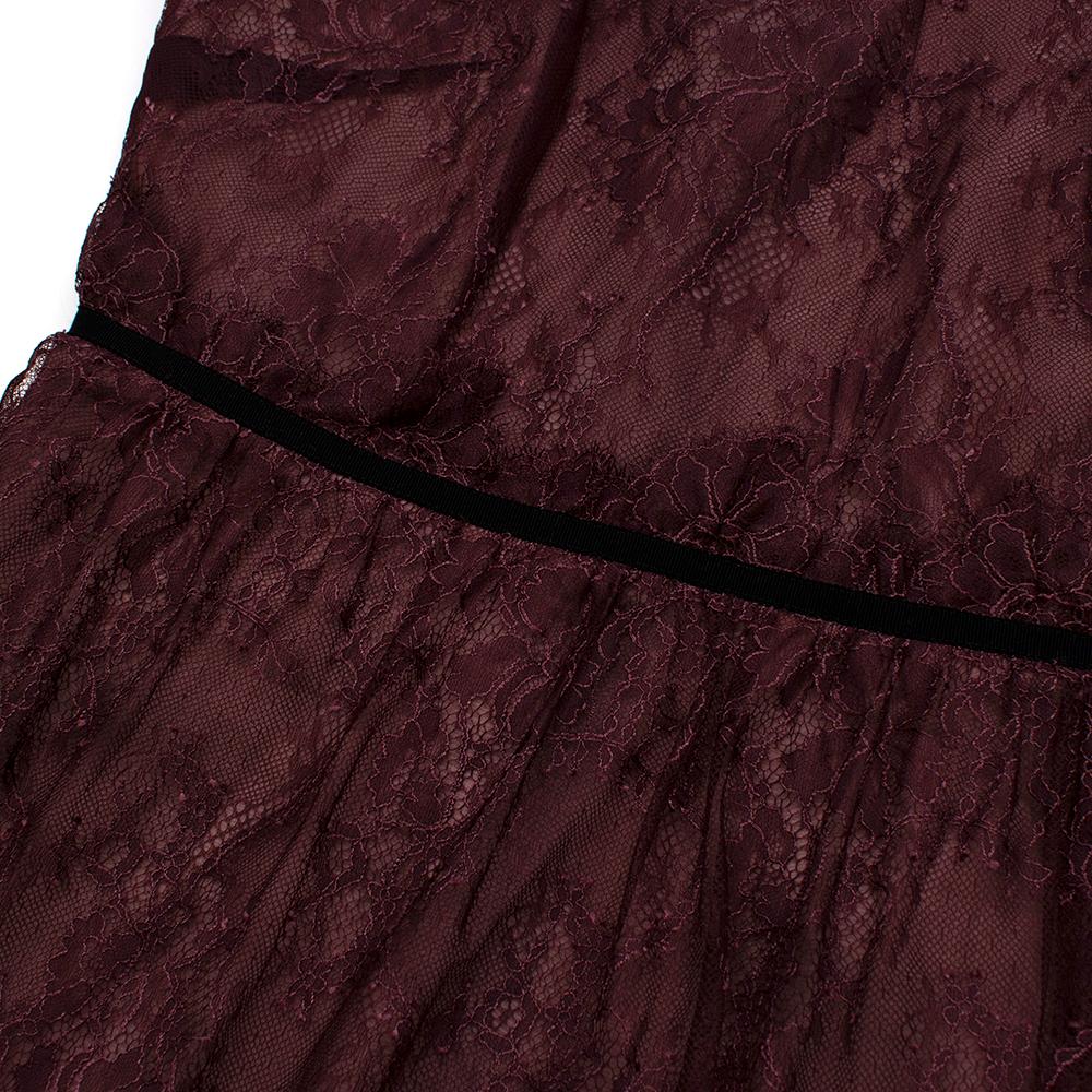 Erdem Carolyn crystal-embellished lace gown - Size US 8 For Sale 3