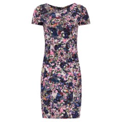 Erdem Cotton Blend Floral Print Sheath Dress