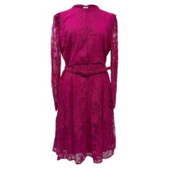 Erdem Elira Lace Dress in Pink Cotton