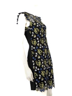 Erdem Floral Lace Dress Knee Length Dress Size S