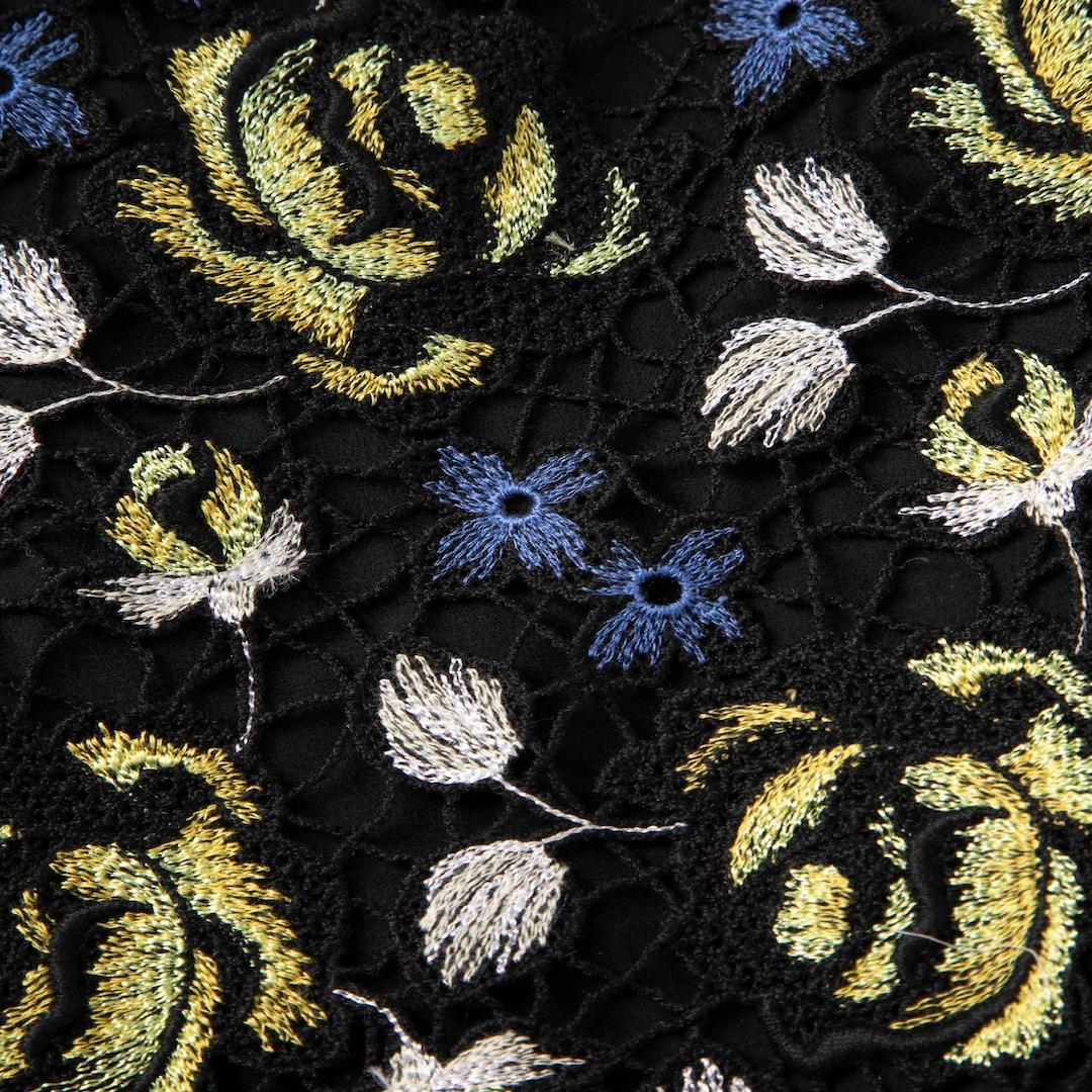 Erdem Robe en dentelle à fleurs longueur genou, taille S Bon état - En vente à London, GB