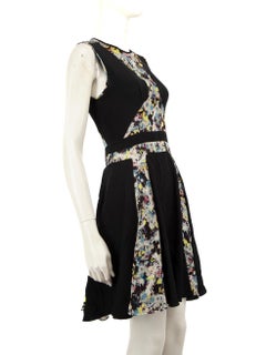 Erdem mini-robe à empiècements floraux taille M