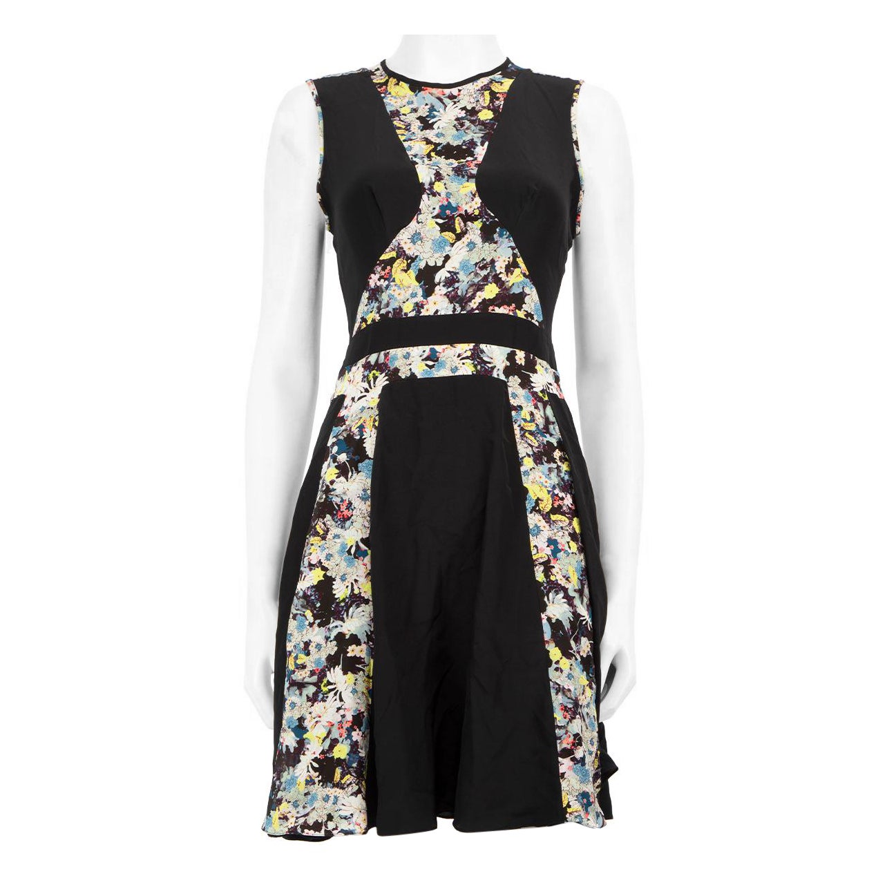 Erdem Floral getäfeltes Minikleid Größe M