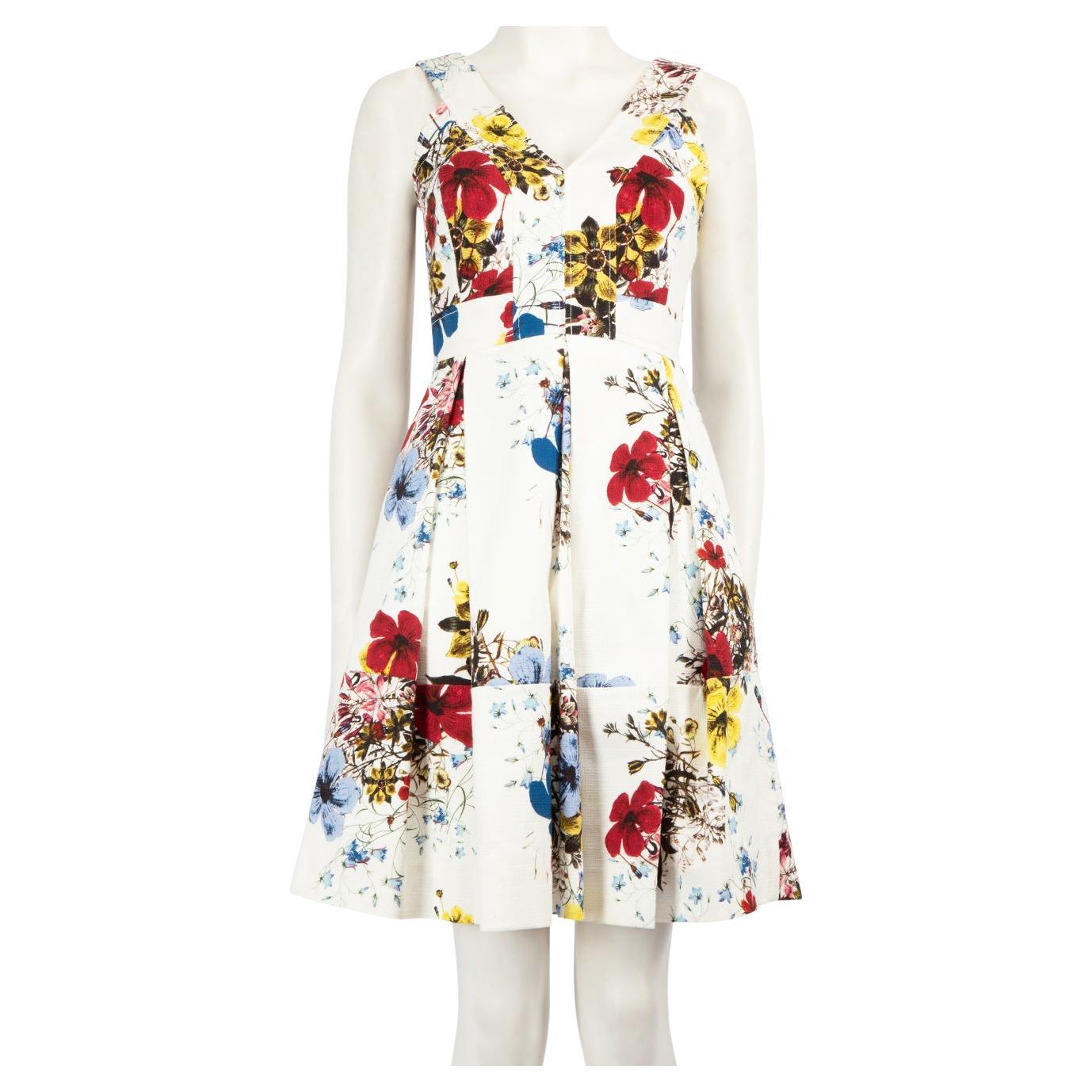 Erdem Robe Fabienne sans manches à motif floral taille S