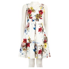 Erdem - Vestito Fabienne senza maniche con motivo floreale - taglia S