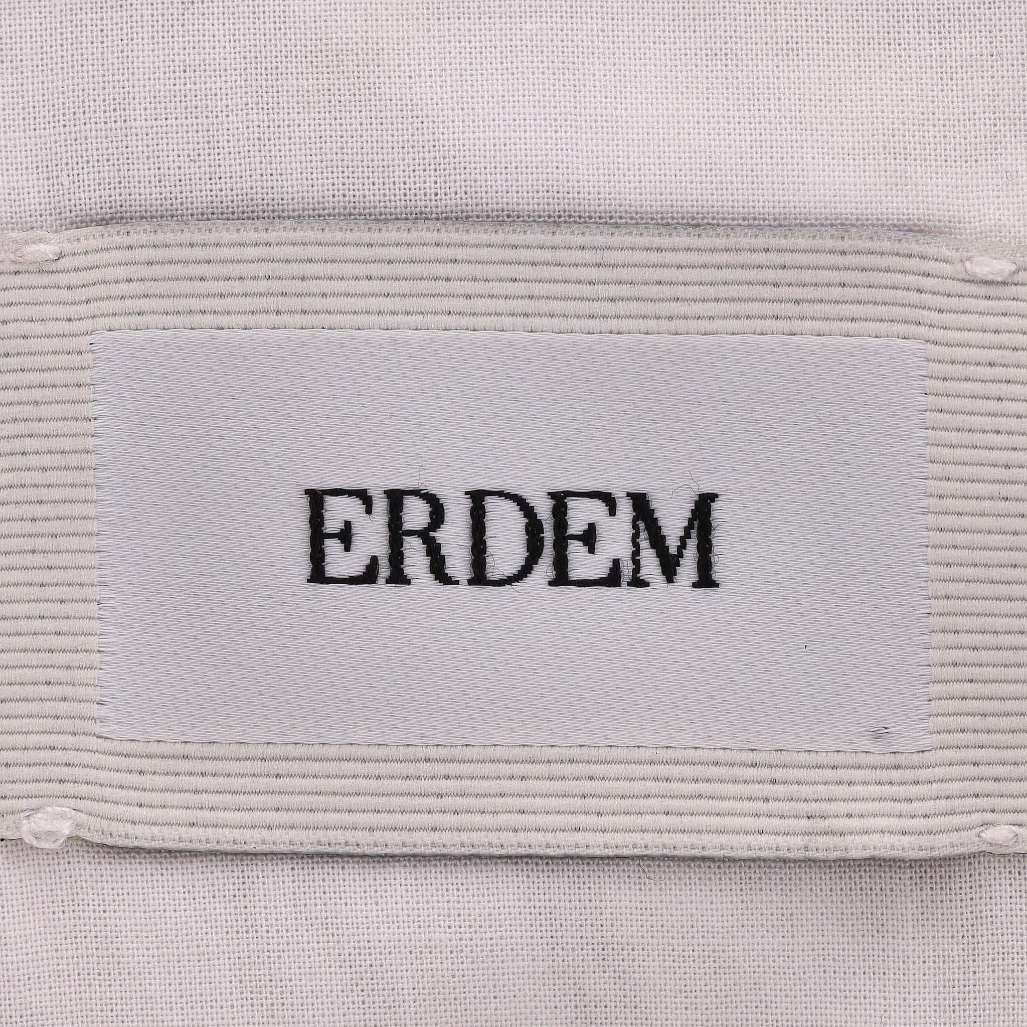 Erdem Floral Print Cotton-Poplin Dress 1