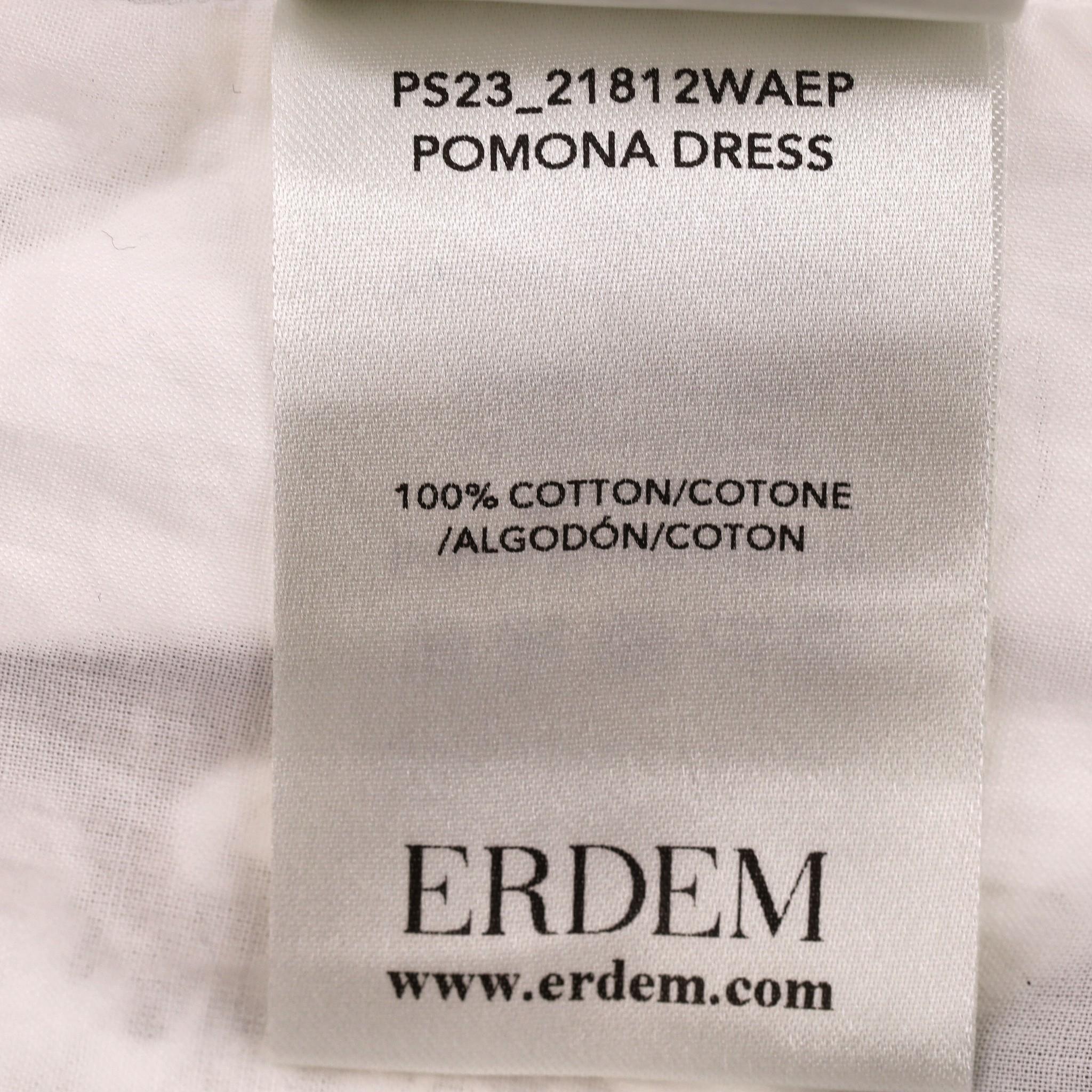 Erdem Floral Print Cotton-Poplin Dress 2