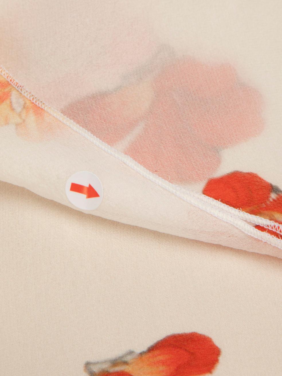 Donna Erdem - Vestito senza maniche al ginocchio con stampa floreale - taglia M.