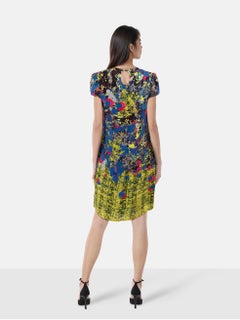 Erdem Floral Print Midi Silk Dress Size S