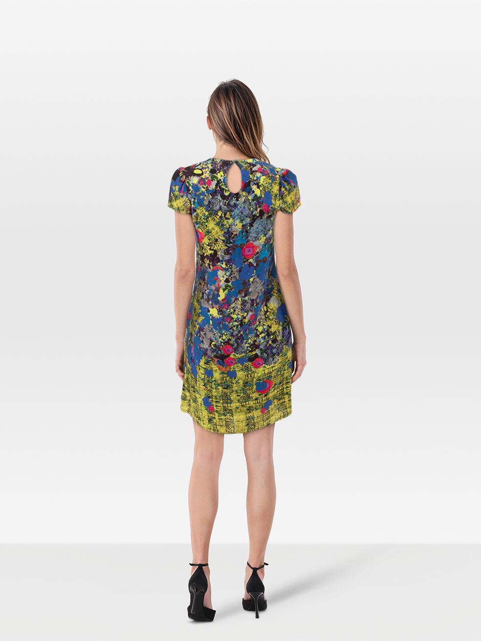 CONDITION is Very good. Minimal wear to the dress evident. Pluck to the weave on the front, back and left sleeve on this used Erdem designer resale item.
 
 
 
 Details
 
 
 Multicolour
 
 Silk
 
 Dress
 
 Floral print
 
 Short sleeves
 
 Round