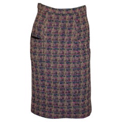 Erdem Multi Colour Boucle Skirt