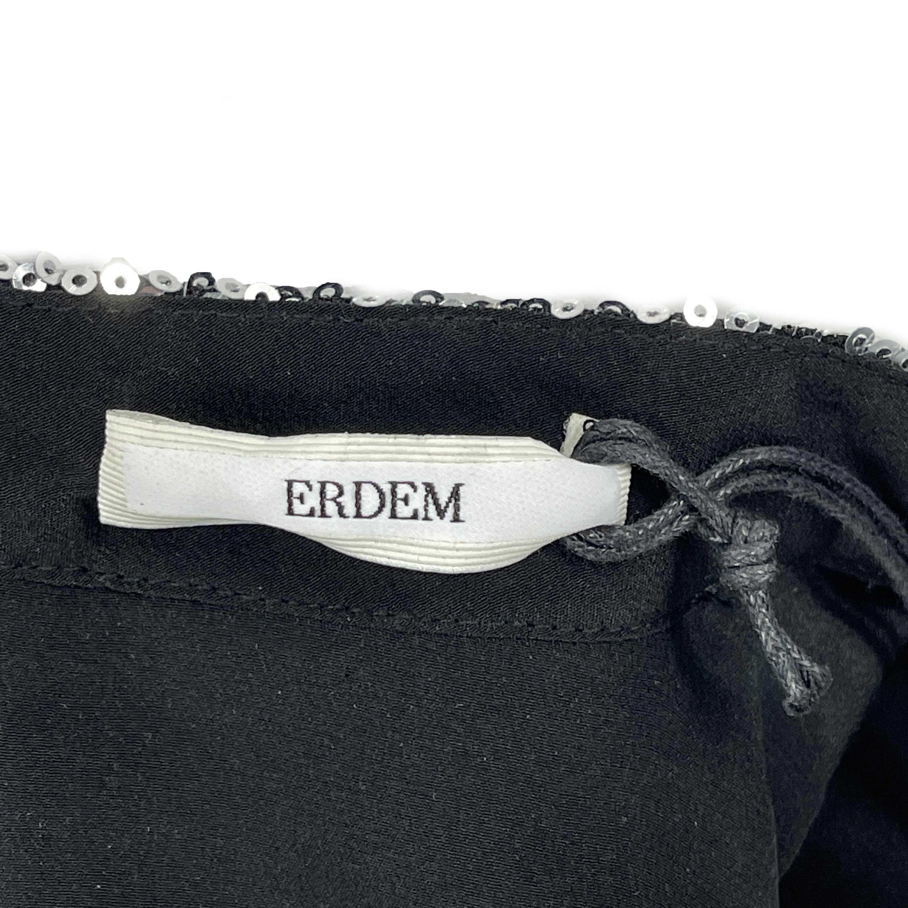 Women's Erdem - New w/ Tags - Tonya Sequin Embellished Long Sleeve - UK 6 US 2 - Top